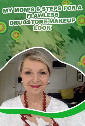 Eye makeup for older women