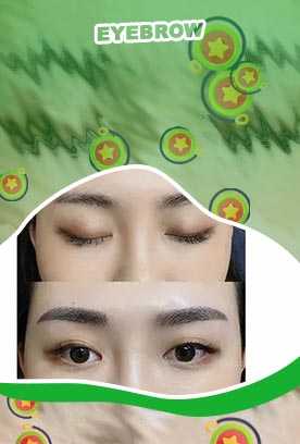 Korean eyebrow microblading