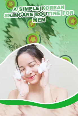 Korean skincare morning