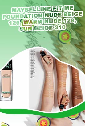 Maybelline fit me foundation for dark skin