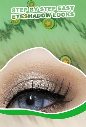 Natural eyeshadow looks step by step