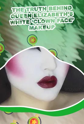 White face makeup